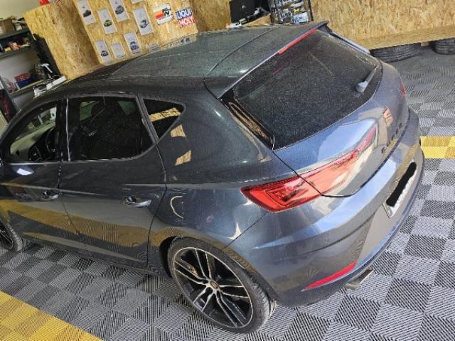 Aplication d'une suppression d'intermédiaire sur Seat Leon Cupra 5F.
